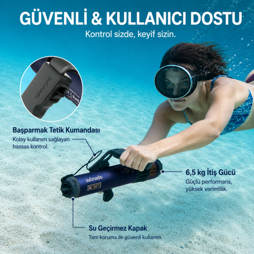 Waydoo Subnado Lite Elektrikli Deniz Scooterı
